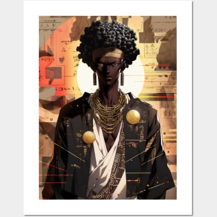 Afro Pharaoh Posters and Art